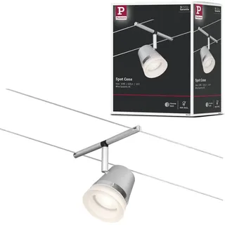 Paulmann CorDuo Seilsystem Cone Einzelspot GU5,3 max. 10W 12V Chrom matt Chrom
