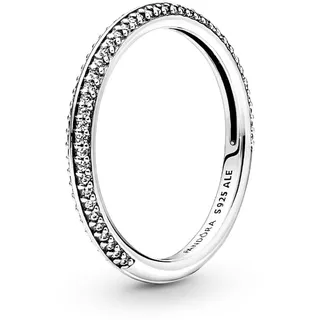 Pandora ME Ring "Pavé" silber, Zirkonia 199679C01 60