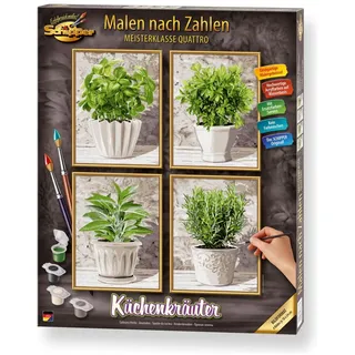 Schipper Meisterklasse Quattro Malen nach Zahlen 1 St. bunt