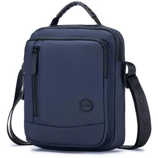 SPAHER Umhängetasche Herren Klein, Multi-Pocket Schultertasche Klein Wasserdicht Nylon Sling Crossbody Bag Herrentasche Mit Oberem Griff für Arbeit, Reise, Alltagsleben