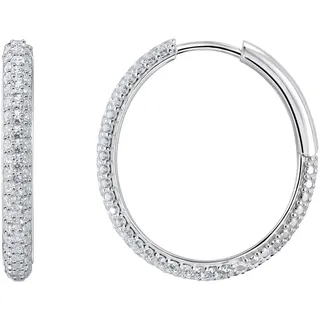 Thomas Sabo Creolen Schmuck Silber 925 Zirkonia silberfarben 2013796