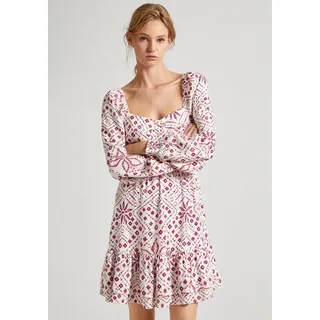 Pepe Jeans Blusenkleid Beige 34