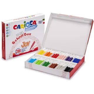 Carioca Maxi Jumbo School Box – 144 Stück, 42826/B