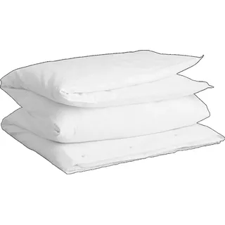 GANT Bettwäsche Seersucker White Weiß 155 x 220 cm