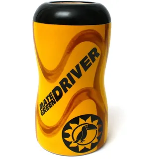 Mate Green Yerba Mate Tee Becher, Keramik Mate Becher DRIVER, Autotasse, Perfekt für Autofahrten, Für Mate Tee, und kalte oder heiße Getränke, Keramischer, voll glasierter Becher, 1.75 kg
