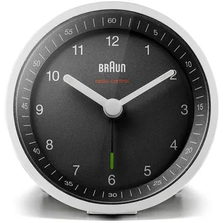Braun BC07WB-DCF Klassik Funkwecker - Schwarz