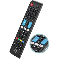 SWYNGO Samsung kompatible TV-Fernbedienung - Infrarot-Ersatzfernbedienung kompatibel mit den meisten Samsung LED HDTV Smart TV-Modellen - Keine Konfiguration erforderlich