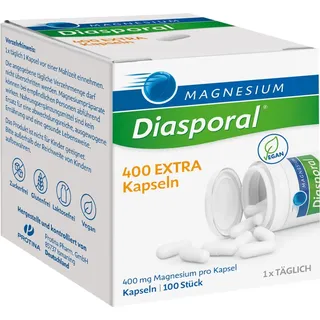 Diasporal Magnesium Diasporal 400 Extra Kapseln 100 St