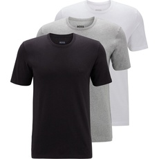Bild T-Shirt mit Label-Stitching im 3er-Pack Modell Classic