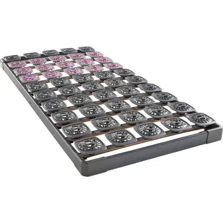 Tempur Tellerlattenrost , Holz , Buche , 6-Zonen , 80x200 cm , Über- und Sondergrößen erhältlich, Schulterabsenkung, Federholzleisten verleimt, Tellerauflagen, alternative Größen erhältlich , Schlafzimmer, Lattenroste, Tellerlattenroste