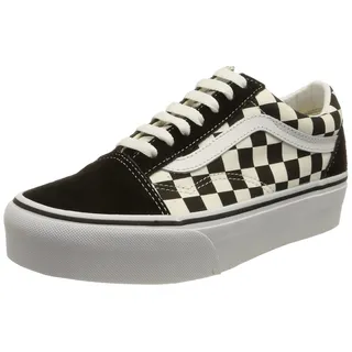 Old Skool Platform Checkerboard black/true white 38