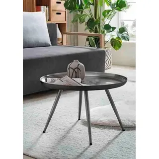Couchtisch PAROLI, grau (anthrazit, anthrazit, anthrazit), B:61cm H:38cm T:61cm, Tische, Couchtisch