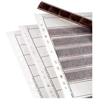 Hama 7x6 Streifen 24x36mm Pergamin Negativ-Hüllen, 100 Stück (2251)
