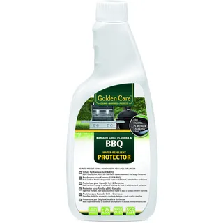 Golden Care BBQ Protector (750 ml, für Kamado-Grill, Plancha und Outdoor-Küche, Schutzpolierer für Emaille, Keramik, Edelstahl, pulverbeschichtetes Metall) 60030