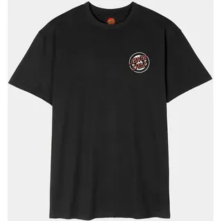 T-Shirt SANTA CRUZ "ROSKOPP SCREAMING TARGET T-SHIRT", Herren, Gr. S, schwarz, Obermaterial: 100% Baumwolle, Shirts T-Shirt