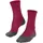 Wandersocken Damen 1 Paar Rosa/Grey 37-38