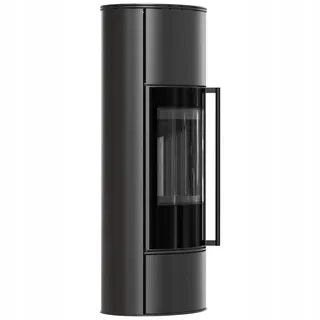 ERIK Hoch Ø 150 5,5 kW Schwarz / Innenverkleidung Schwarz