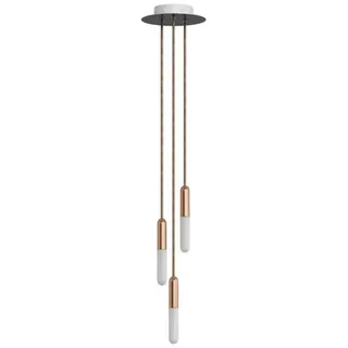 Creative Cables P-light Rose-one 3 Falls With Light Bulb Hängelampe - Copper - One Size