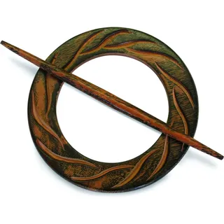 Gardinia Dekoring Rund Holz Wenge 12 cm