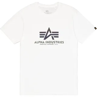 Alpha Industries T-Shirt »Basic T-Shirt BL Rainbow Ref.«, weiß