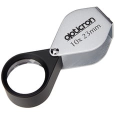 Opticron Metalllupe (10 x 23 mm, zusammenklappbar)