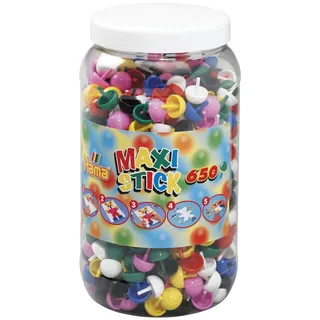 Hama - Maxi Pions: Pot De 650 pions 7 Coul., 9791