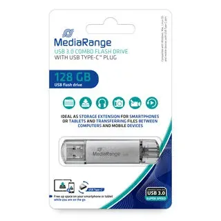 MediaRange MR938 - USB-Flash-Laufwerk - 128 GB