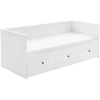 RELITA Kinderbett Relita 90 x 200 cm Holz lackiert matt weiß