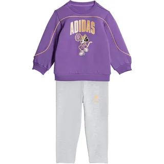 adidas Baby Girls DISNEY MINNIE MOUSE JOGGER, active purple/Semi Ice Tangerine, 3-6 Months