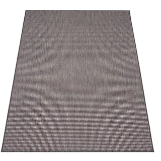 Teppich PACO HOME "Napoli 777", grau (anthrazit), B:120cm H:4mm L:160cm, Polypropylen, Teppiche, Teppich, Flachgewebe, meliert, In- und Outdoor geeignet, Wohnzimmer