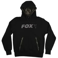 Fox Hoody Black/Camo M