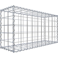 Bild von Gabione 100 cm x 50 cm x 30 cm (L x 10 cm,