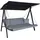 Lounge Zip Granit 3-Sitzer