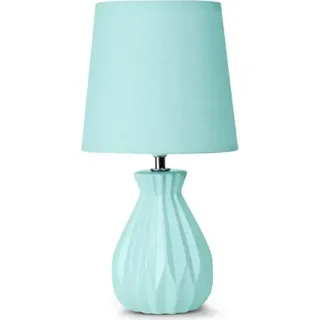 KONSIMO Tischlampe "SOTER", Mint, Keramik - Türkis