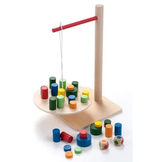 Engelhart Hölzernes Geschicklichkeitsspiel im Waagendesign (340916)