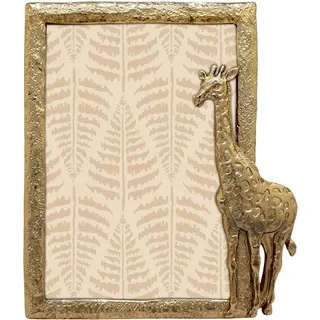 gifty gifty Giraffe Bilderrahmen gold 10,2x15,2 cm 2er Set