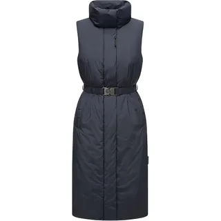 Longweste NAVAHOO "Longweste Abendlied XIV", Damen, Gr. L, blau (navy), Obermaterial: 100% Polyester Pol. recyc..  Futter: 100% Polyester Pol. recyc.. 100% Polyester Pol. recyc.., Westen Longweste