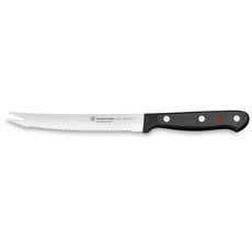 WÜSTHOF Gourmet Tomatenmesser 14 cm, Schwarz,silber