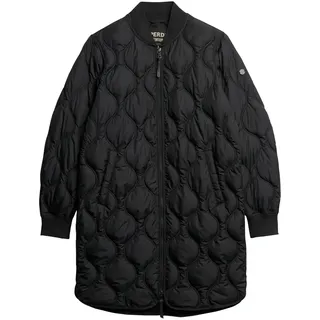 Superdry Studios lange Jacke Schwarz XL
