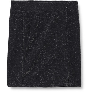 NAME IT Mädchen NLFRUNAS Short Skirt Minirock, Black, 13 Jahre