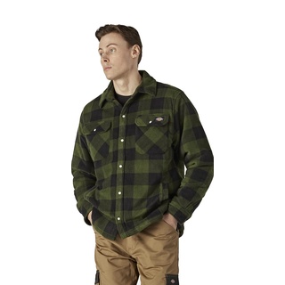 Dickies, Herren, Dickies Portland-Hemd, GRÜN, XS