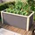 Hochbeet 2 254 x 94 x 92 cm Grau