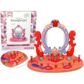 Leantoys Schminktisch mit Spiegel, Licht und Sound