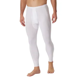 SCHIESSER Herren Lange Unterhose blau Reine Baumwolle, blau, NOS