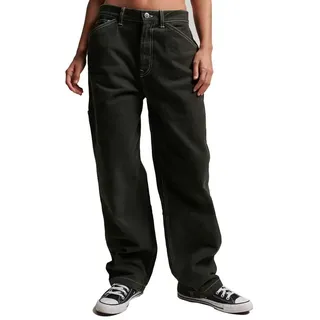 Superdry Contrast Carpenter Jeans - Surplus Goods Olive - 26 - 32