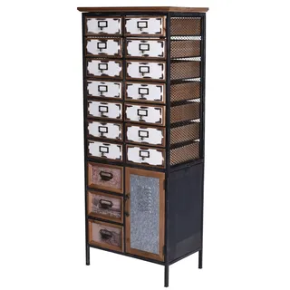 Apothekerschrank Industrial Design Apothekerkommode Schrank Schubladenschrank