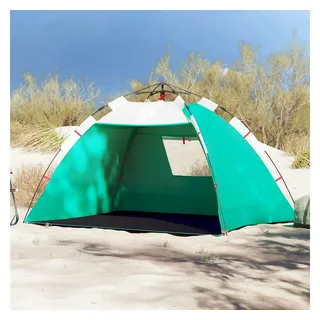 vidaXL Strandzelt 2 Personen Seegrün Quick Release Wasserdicht - Grün