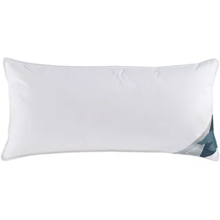Federkissen HAEUSSLING "Kuscheltraum Kissen soft, 40x80 & 80x80 cm", weiß, B:40cm L:80cm, Bezug: 100% Baumwolle. Füllung: 70% Federn, 30% Daunen, Kopfkissen, Federkissen, Kopfkissen mit Milbenbarriere – geprüfter Schutz für Allergiker