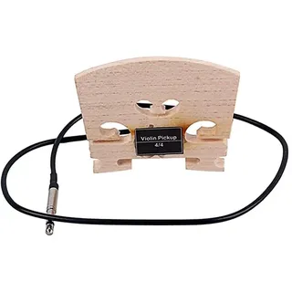 Alnicov Steg aus Ahornholz mit internen Piezo-Tonabnehmerteilen für 4/4 Violine