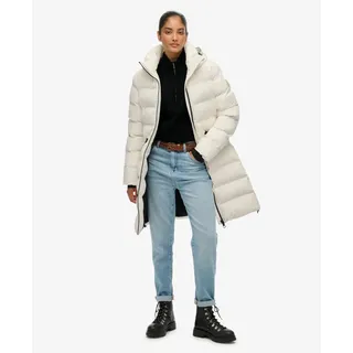 Superdry City Mid Steppjacke - Off White - XL